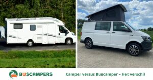 Camper versus Buscamper – Het verschil